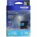 Brother International Super High Yield Cyan Ink Crt LC10EC